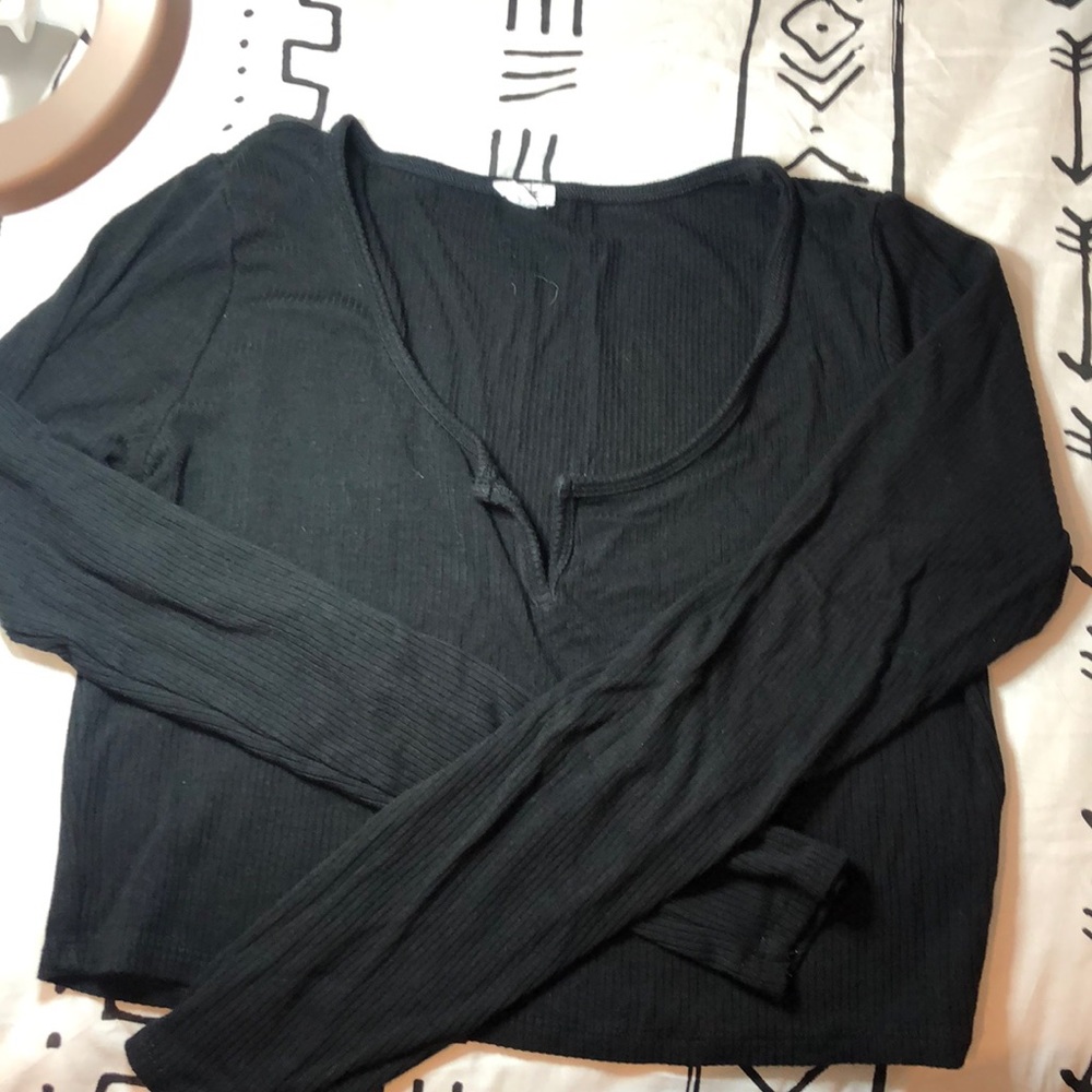 Scoop crop top